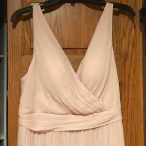 Adrianna Papell Evening Gown. Blush. Size 14